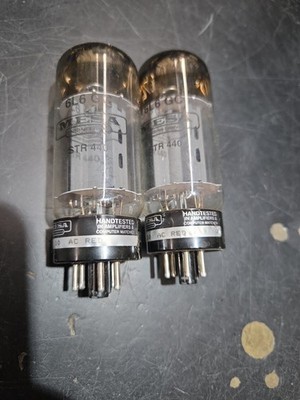 Mesa Boogie 6L6GC STR440 Pair Vacuum Tube Used & Tested