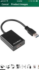 HD 1080P USB 3.0 to HDMI Video Cable Adapter For PC Laptop HDTV LCD TV Cable NEW