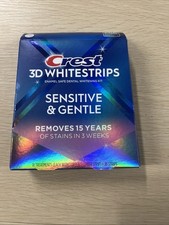 Crest 3D Whitestrips Sensitive Gentle 28 Stri...