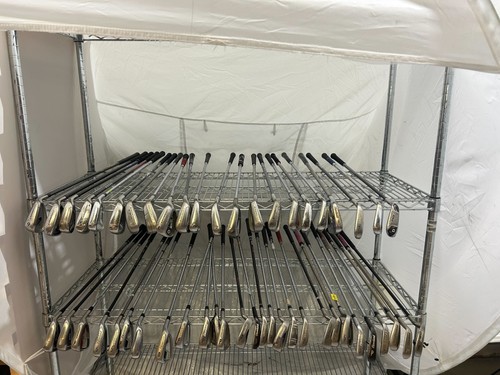 Wholesale Lot of 50 Golf Clubs - Adams and Cleveland Single Irons and Wedges