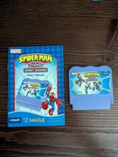 2004 Vtech Vsmile Spider-Man Friends Secret Missions Marvel GameManual