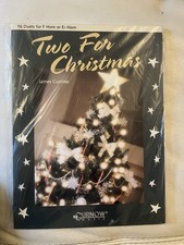 horn TWO FOR CHRISTMAS for F horn or Eflat horn, James Curnow