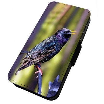 Bedruckte Klapp Handyhülle iPhone, Samsung & Huawei Starling