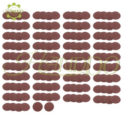 (150 Pcs) 2 Inch Sanding Discs 80 Grit Medium Roll Lock Die Grinder Sanding Disc