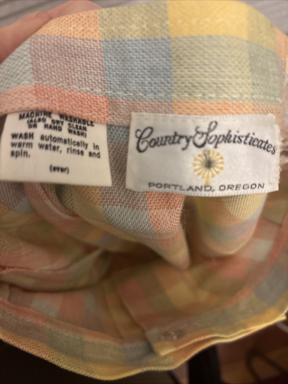 Country Sophisticates By Pendleton Easter Plaid L… - image 7