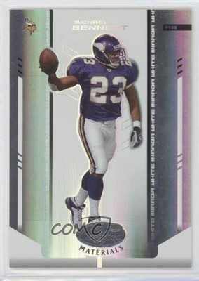 2004 Leaf Certified Materials Mirror White 28/150 Michael Bennett #69 0q3