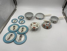 Vintage Holly Hobbie American Greetings Play Dishes 13 pieces Plates Pans 1974