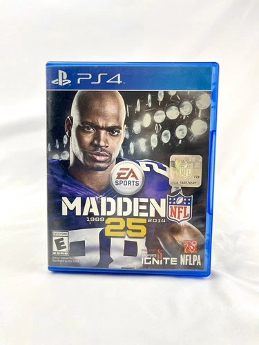Madden NFL 25 (Sony PlayStation 4, 2013) Adrian Peterson CIB