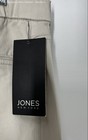 Jones New York Womens Tan Pocket Flat Front Pull-On Cropped Pants Size 12 — photo 4