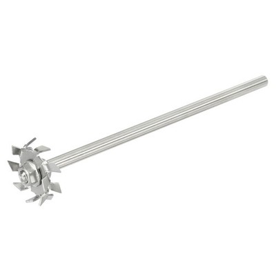 304 Stainless Steel Rod 7.87'' Length with 1.57'' ID Dispersion Disc