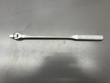 (d) VINTAGE CRAFTSMAN =V= 1/2" DRIVE 15" FLEX HEAD BREAKER BAR - CLEAN! - USA