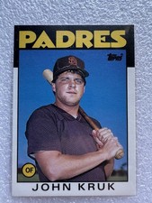 1986 Topps Traded John Kruk #56T (RC) NR