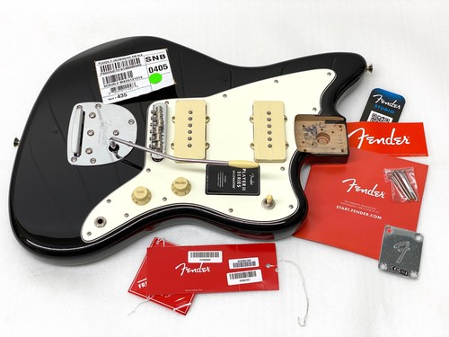 Alnico V Fender JAZZMASTER LOADED BODY Player II Series Black Electric Guitar JM