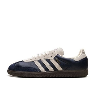 NEW Adidas Samba OG Aurora Ink Cream White JI3217 Size 6.5 NO BOX
