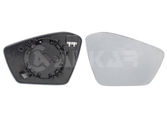 Alkar Spiegelglas AußEnspiegel Rechts Passend FüR Skoda Scala NW1 Kamiq NW4-image