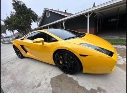 2004 Lamborghini Gallardo E-Gear, Black/Yellow Int