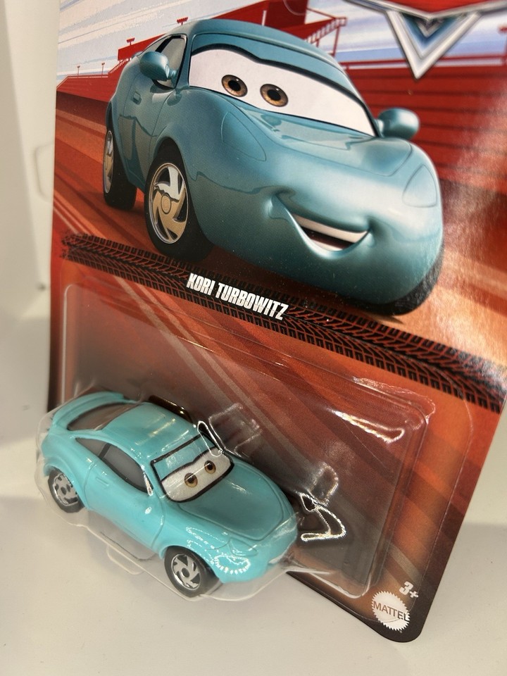 Cars Reporters Disney Pixar Cars Kori Turbowitz Reporter 1:55 Diecast – Brand New ...