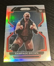 2022 Panini Prizm WWE Rampage Brown Silver Prizm