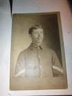Antique Late 19th Century SOLDIER STUDIO PHOTO ON HEAVY BOARD STOCK