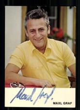 Maxl Graf Autogrammkarte Original Signiert ## BC 231649