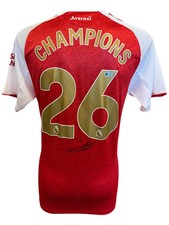 EBERECHI EZE SIGNED 2025/26 ARSENAL FC CHAMPIONS SHIRT (ACG CERT AG19184)