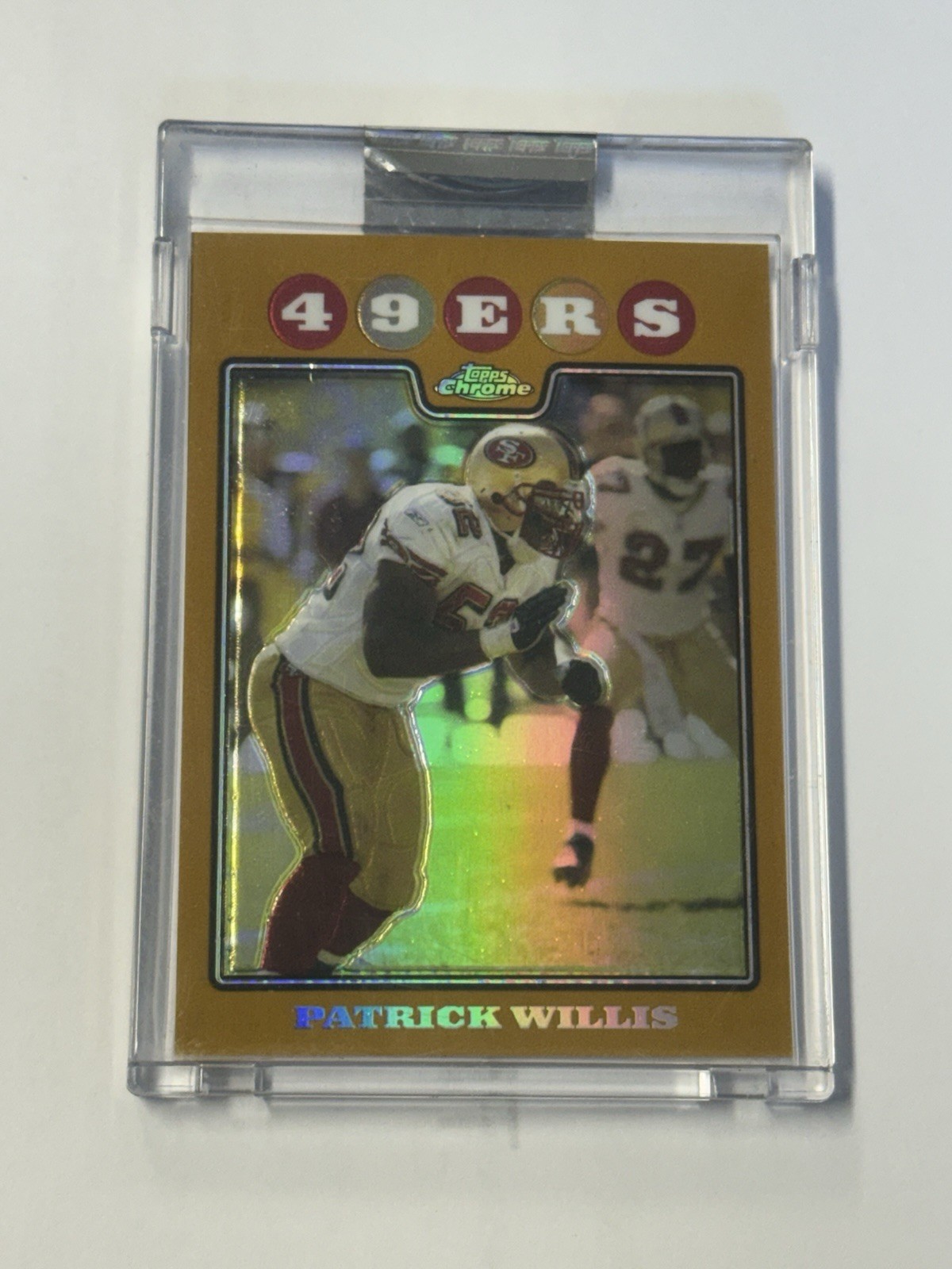 2008 Topps Chrome Gold Refractor Uncirculated /199 #TC113 Patrick Willis
