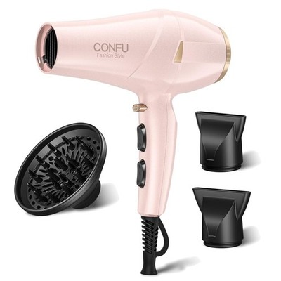2300W Haartrockner Ionen Technologie Diffusor Stylingdüse professionell rosa