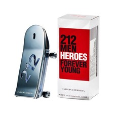 Carolina Herrera Men's 212 Heroes Forever Young EDT Spray 3.04 oz Tester 