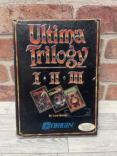 Ultima Trilogy IBM PC Origin Big Box PC 1985-1988 lotto giochi multipli non testati - Foto 5 di 15