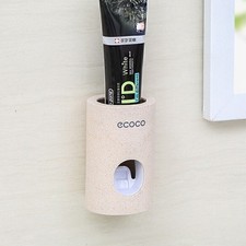 Nail-free Automatic Toothpaste Squeezing Device Wall Mounted Toothpaste Holder