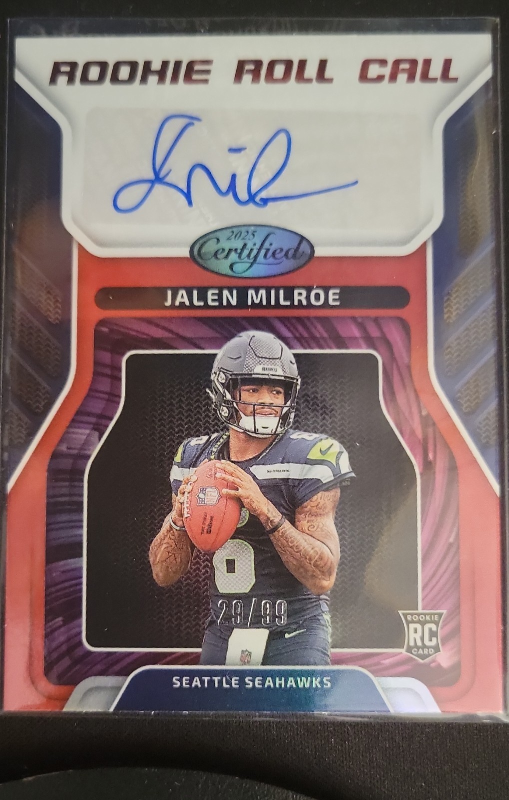 2025 Panini Origins - Rookies Jalen Milroe, Jalen Milroe #103 Red /225 (RC)