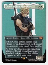 Cloud, Midgar Mercenary [Borderless Foil] #375 Prices | Magic