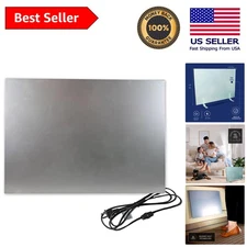 Cozy Legs Slim Flat Panel Heater - 150W Radiant Wall & Desk Mount, 1-Inch Thin