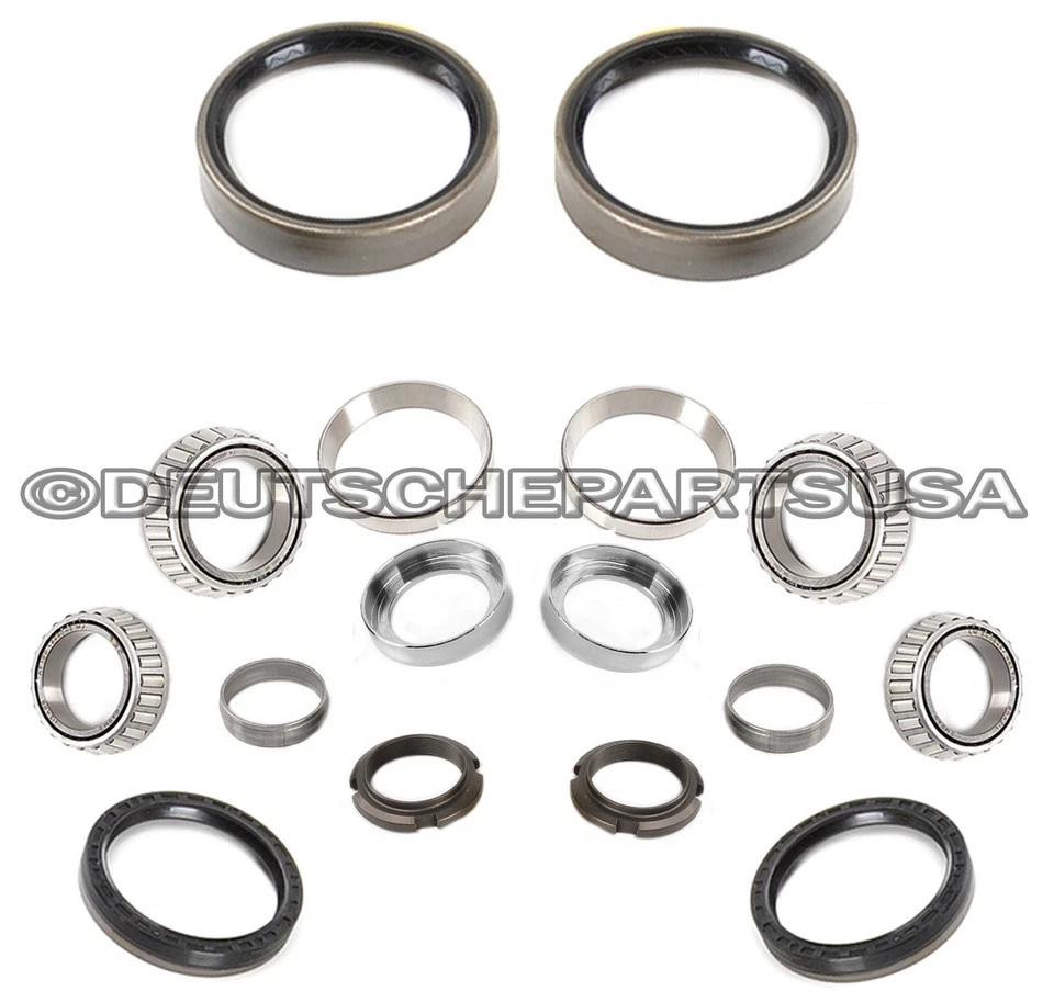 KIT COJINETE RUEDA TRASERA MERCEDES W115 W123 W116 W126 2x1233500068 IZQUIERDA + DERECHA Foto 2 de 3