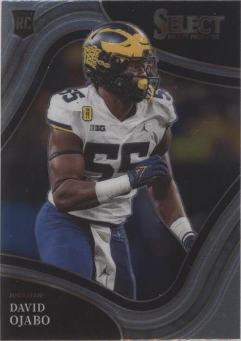 2022 Panini Select Draft Picks David Ojabo #194 - 1 of 2
