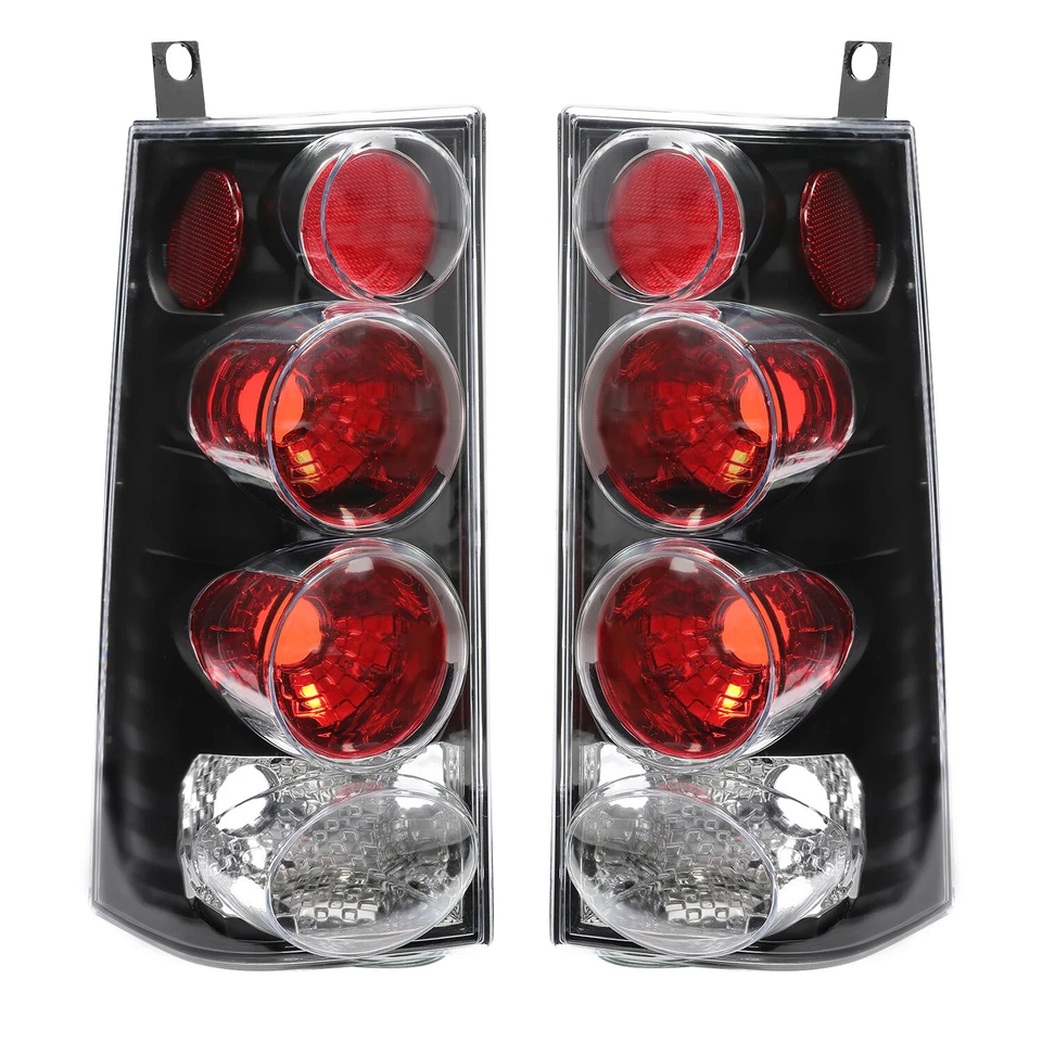 Chrome/Black Tail Lights For GMC Savana Chevy Express 1500/2500/3500 1996-2002 - Изображение 3 из 4