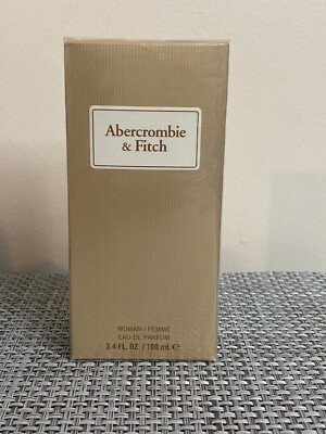 Abercrombie & Fitch First Instinct Sheer Woman Eau De Parfum 3.4 fl oz New