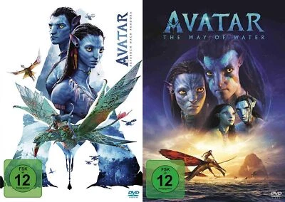 Avatar 1+2 - Aufbruch nach Pandora + The Way of Water im Set # 2-DVD-NEU