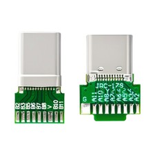 Cablecy 2pcs/lot OEM DIY USB-C USB 3.1 Type-C Male Female Plug Socket Connector