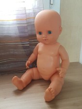  Poupée Baigneur Falca vers 1970 avec sa baignoire.