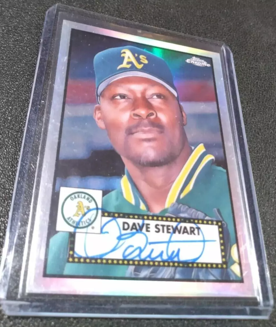 Dave Stewart trading card
