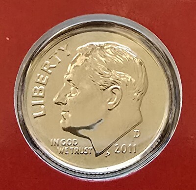 2011-D Roosevelt Uncirculated Dime in Original Mint Cello D42 | eBay