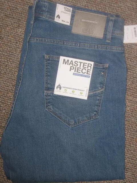 BRAX Jeans Stretchjeans Cadiz Masterpiece Denim , jeansblau, Ganzjahresware NEU - Bild 1 von 1