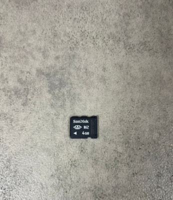 SanDisk M2 Karte 4GB - Memory Card - Speicherkarte - Memory Stick Micro