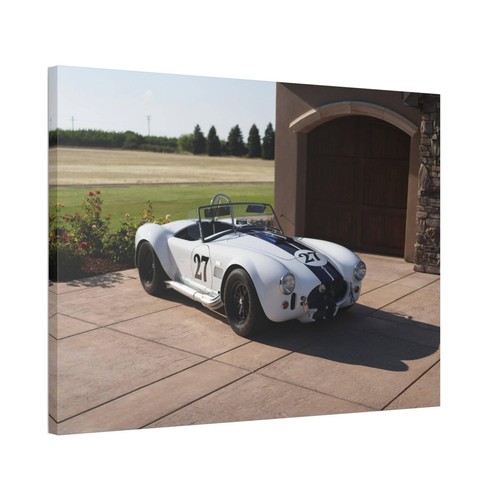 Shelby Cobra High Resolution Museum Quality Horizontal Canvas Print #004 - Picture 4 of 10