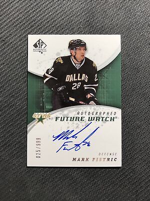 2008-09 UD SP AUTHENTIC MARK FISTRIC ROOKIE FUTURE 