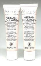 2 X Pacifica Vegan Collagen Overnight Recovery Cream Travel Size 0.7 oz Sealed