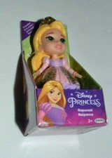 2021 DISNEY MINI PRINCESS GLITTER RAPUNZEL POSABLE 