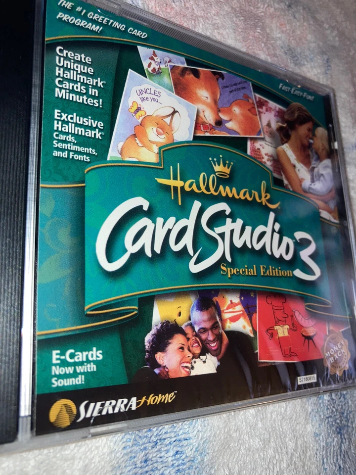 Hallmark Card Studio 3 Special Edition PC CD Design Greetings Windows NOS New - Image 3 of 4