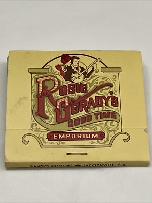 Vintage Matchbook Cover   Rosie O Grady s  Good Time Emporium  Orlando, FL  gmg